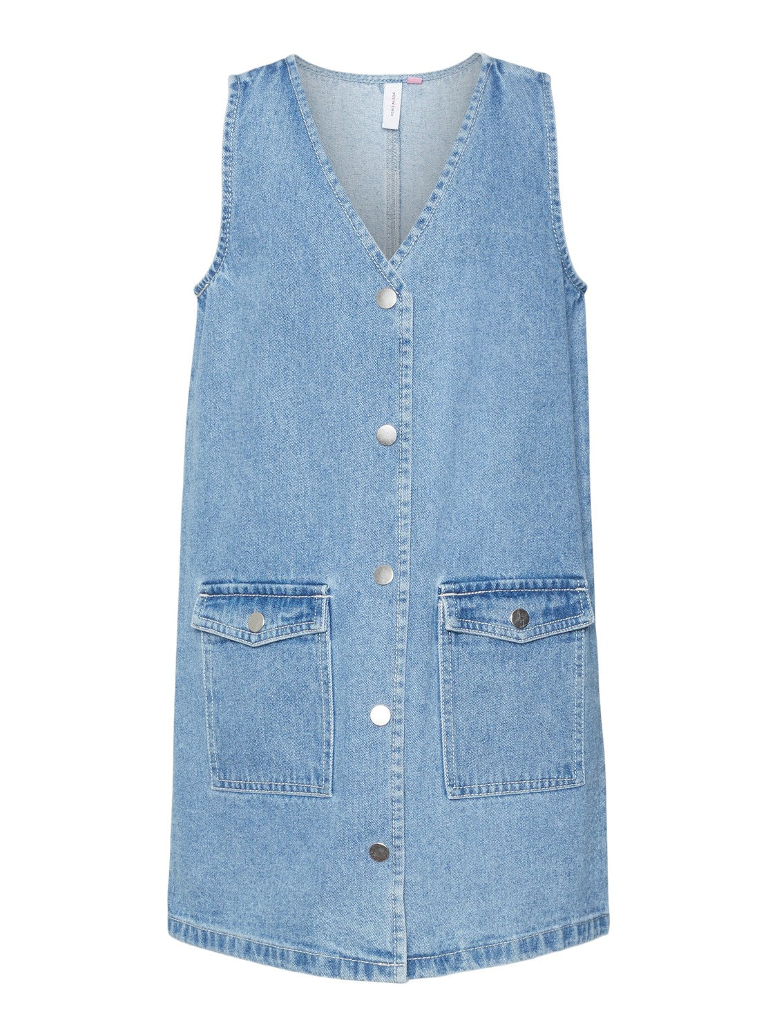 VMROSE SL SHORT DENIM DRESS GIRL