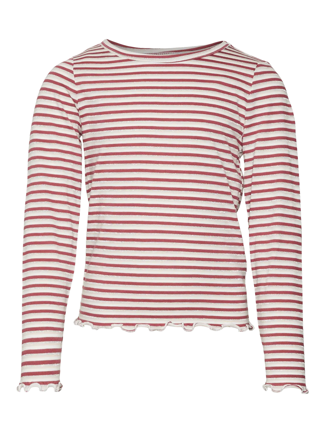 VMGLITTER STRIPE FRANCIS LS TOP JRS GIRL