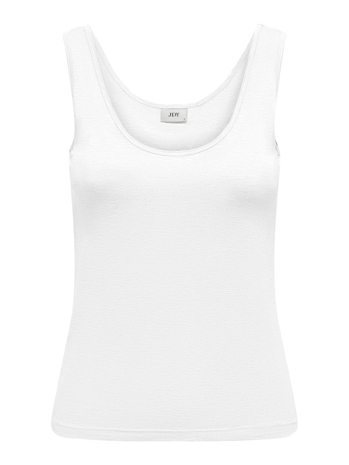 JDYMILA S/L TANK TOP WHITE