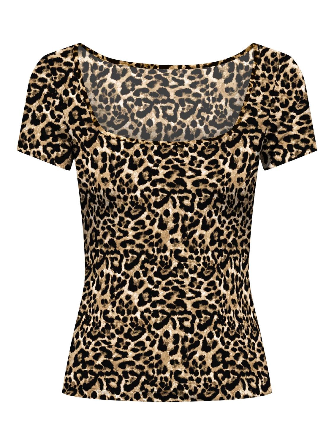 JDYMATHILDA S/S TOP LEO