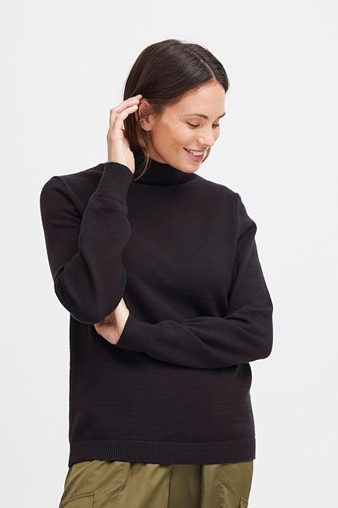 BYMANINA ROLLNECK BLACK