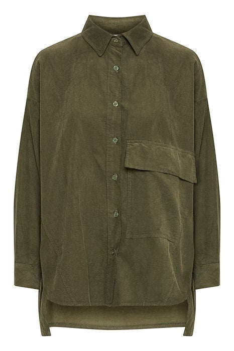 SBTONYA BIG SHIRT GREEN