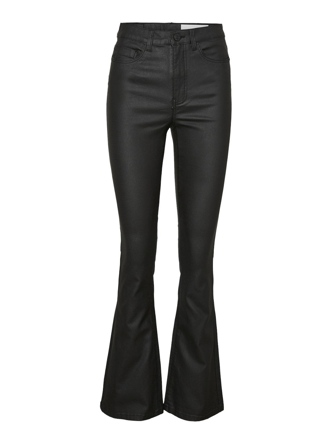 NMSALLIE HW FLARE COATED PANTS