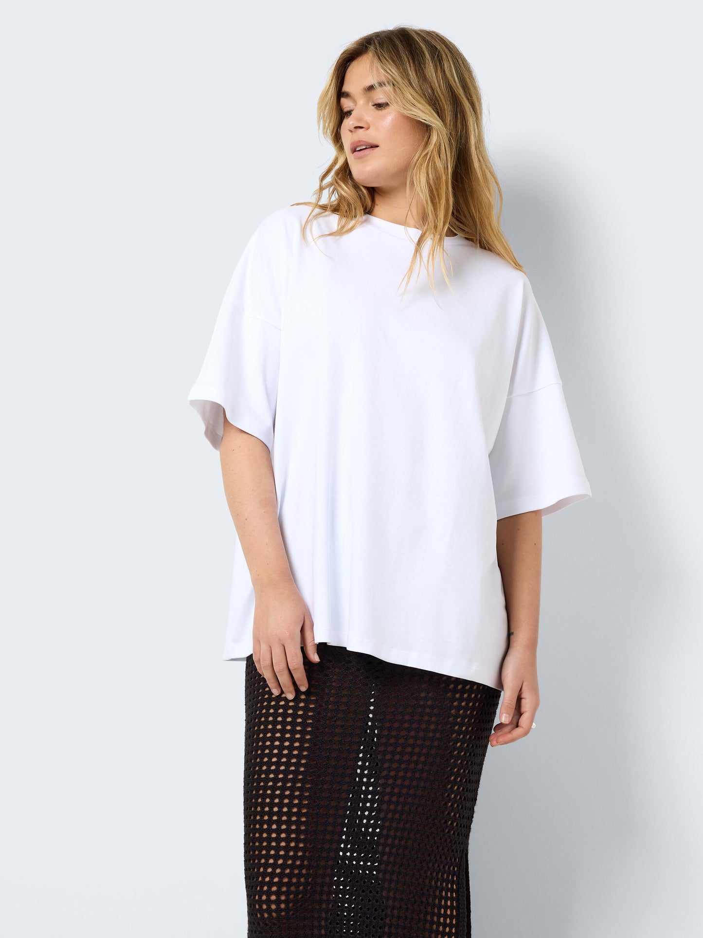 NMKIM S/S UNISEX TOP WHITE