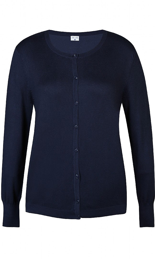 Norma 106 - Cardigan l/s NAVY