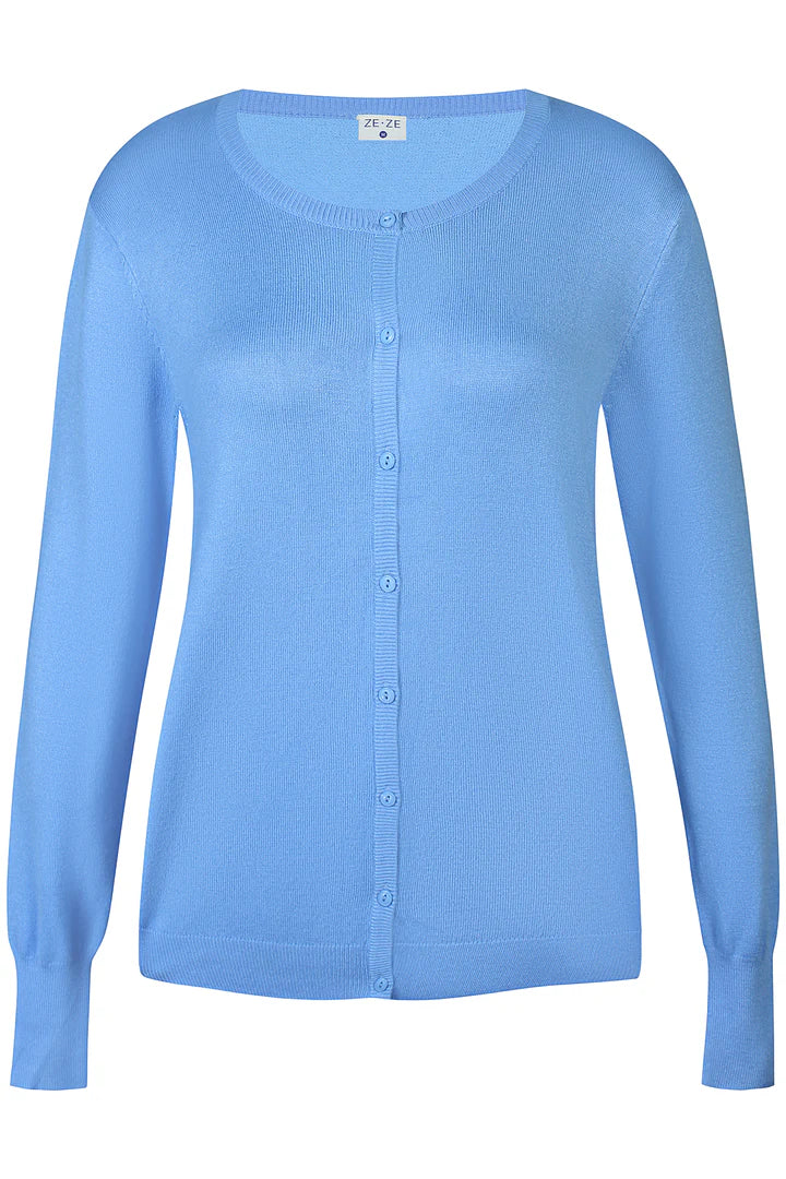 Ze-Norma 106 - Cardigan l/s BLUE