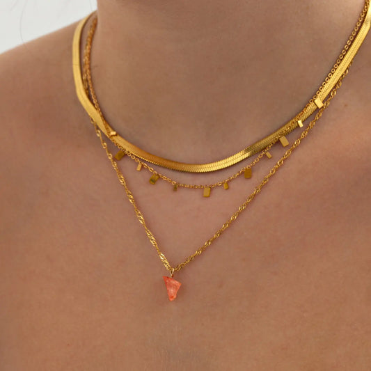 Isolde Carnelian Necklace