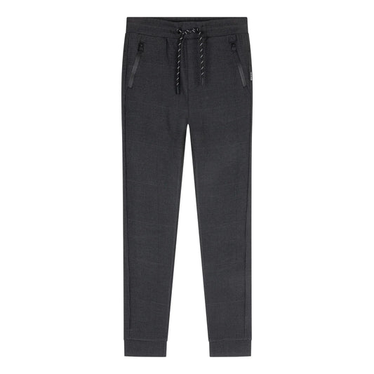 Jog Pant Check Zip