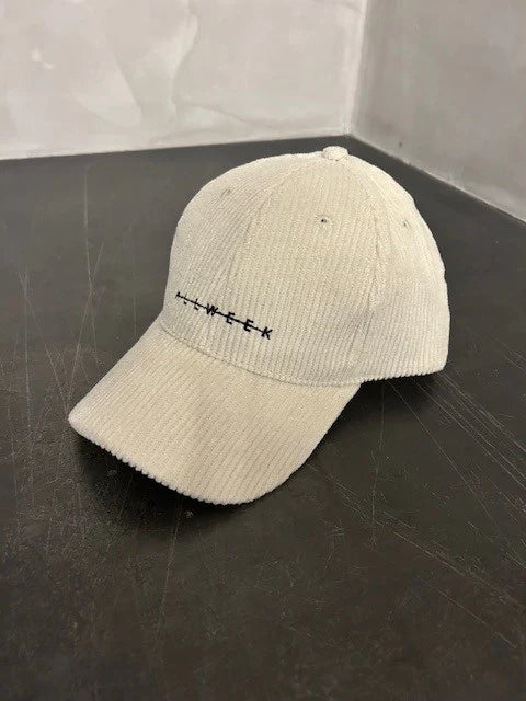 Logo corduroy cap