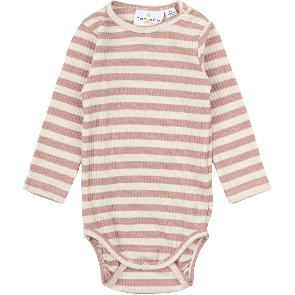 TNSBFro Uni L_S Rib Body ROSA