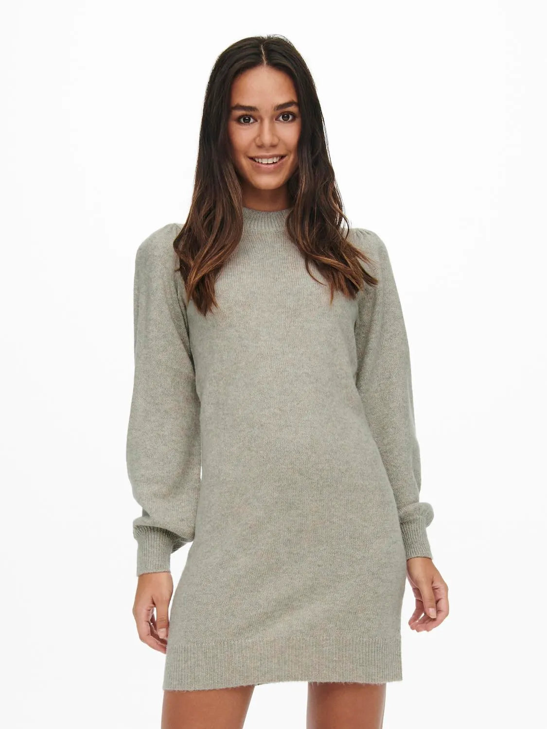 JDYRUE LIFE L/S HIGH NECK DRESS KNT